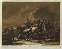 TvB G 4398
<br/>
Cavelerie in de strijd (1)
<br/>
<em>Rugendas Christian (Joh. Chr.) (1708-1781)</em>